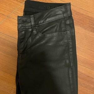 Gap Faux Leather Jeggings Size 24